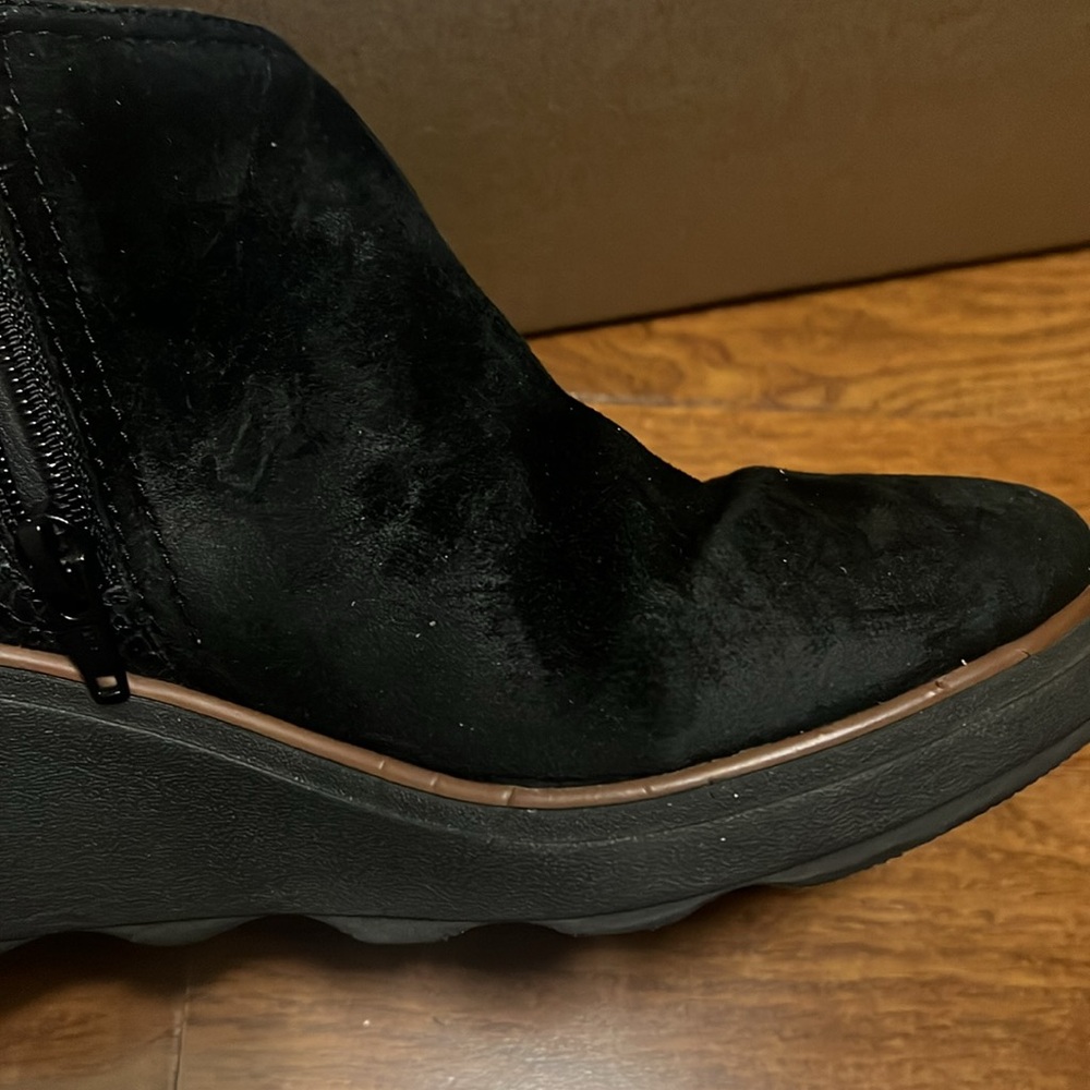Clarks Mazy Harwich wedge ankle boots - 6W - Picture 8 of 11